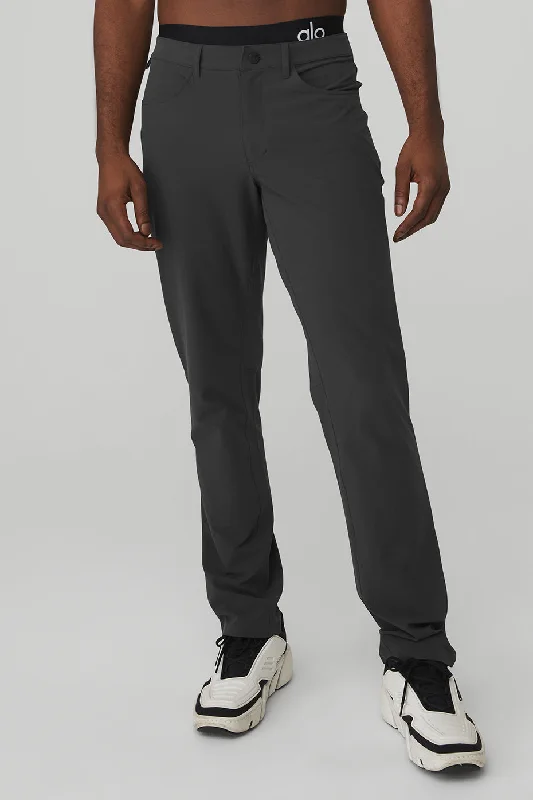 Day and Night Pant - Anthracite Slim-Fit Khaki Pants