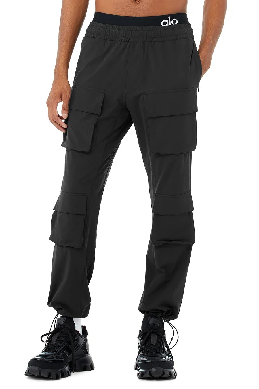 Cargo Venture Pant - Black Sleek Black Pants