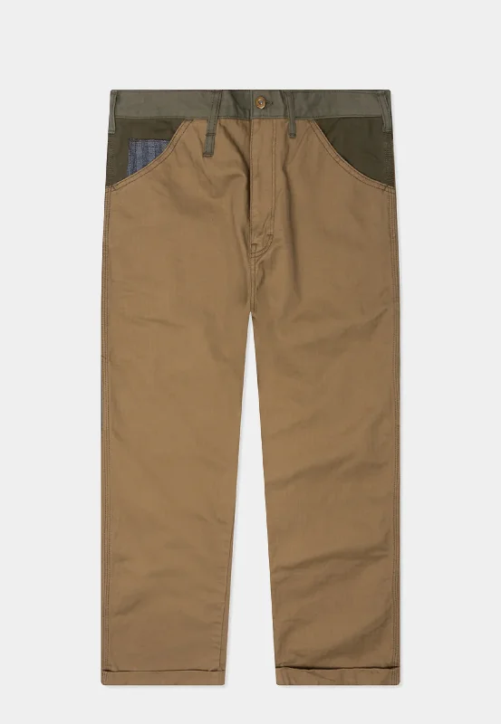 Human Made Crazy Painter Pants Beige Classic Stretch Pants