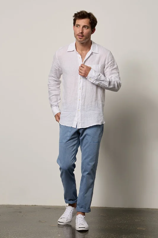 RALPH SANDED TWILL PANT Lightweight Linen Pants