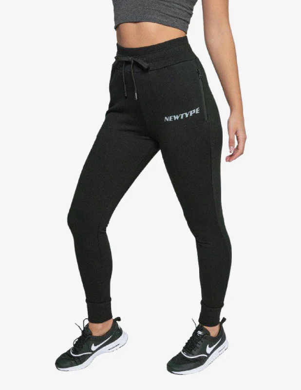 Intrepid Athlete Inside Track Pant - Black Trendy Work Pants