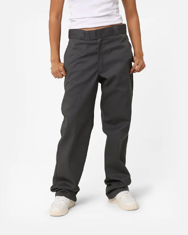 Dickies Original 874 Pants Charcoal Relaxed High-Waist Trousers
