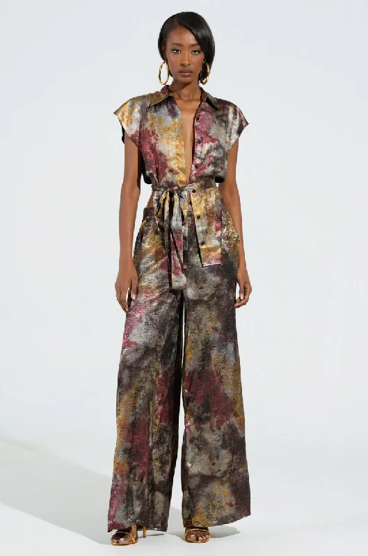 MIXED FEELINGS PANT Stylish Paperbag Waist Pants