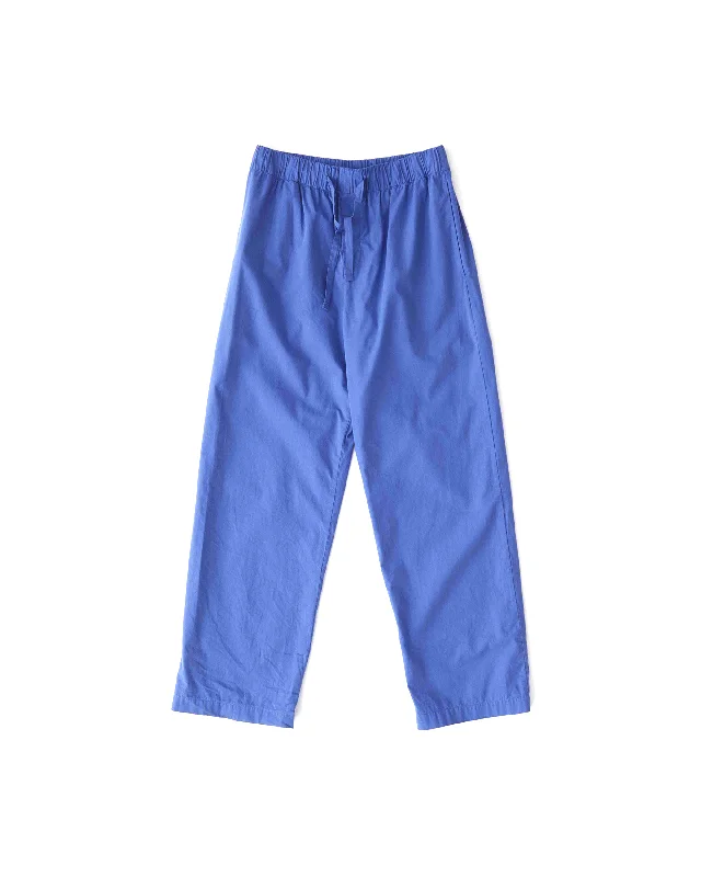 Sleepwear (Poplin) Pyjama Pant - Royal Blue Comfortable Pleated Pants