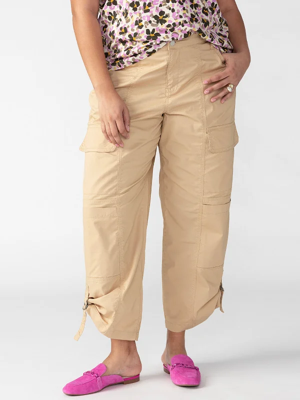 Cali Cargo Standard Rise Pant True Khaki Inclusive Collection Casual Track Pants