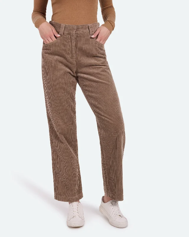 Elila 9133 Pants - Pine Bark Chic Wool Trousers
