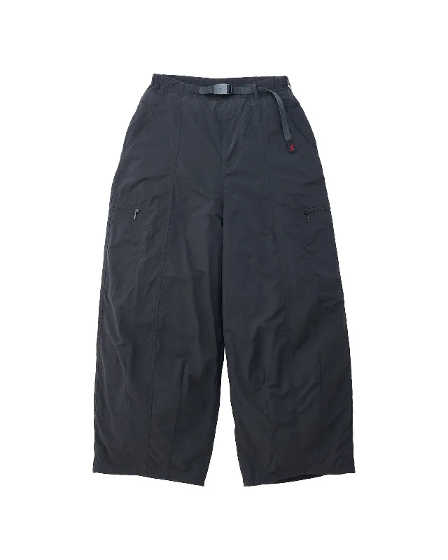 Loose Balloon Pant - Black Comfortable Fleece Pants