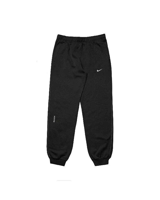 Nocta Fleece Pant -  Black / White Stylish Slim Trousers