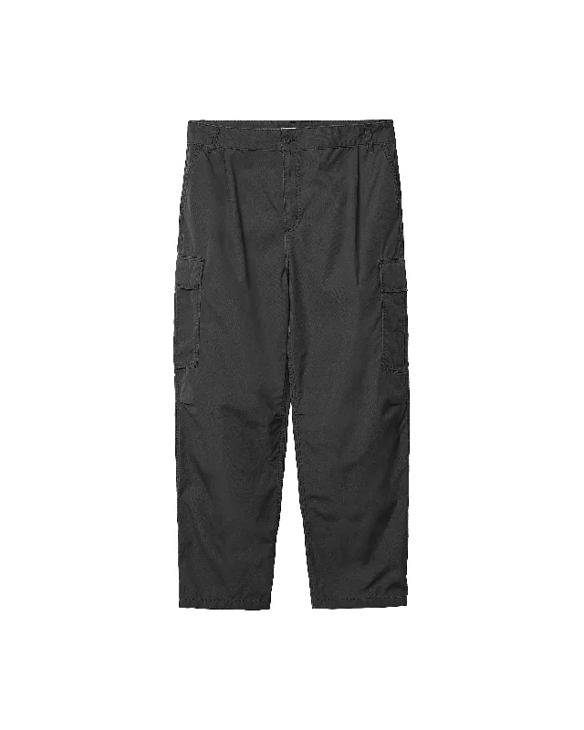 Cole Cargo Pant - Black Comfortable Fleece Pants