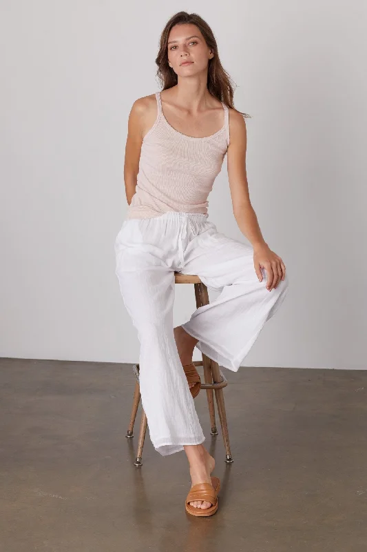 TWEETIE COTTON GAUZE PANT Elegant Trouser Pants