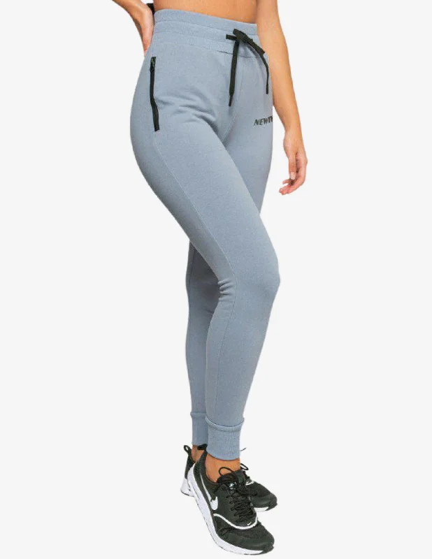 Intrepid Athlete Inside Track Pant - Light Blue Formal Stretch Pants