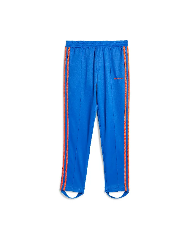 Wales Bonner Stirrup Track Pant - Royal Blue / Orange Trendy Tapered Pants