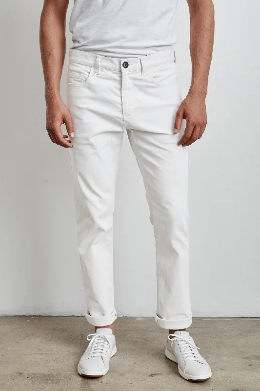 HITCH COTTON CANVAS PANT Warm Wool Trousers