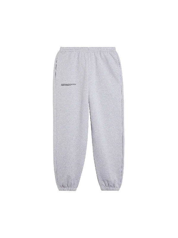 Womens 365 Midweight Track Pants—grey marl Cozy Full-Length Pants