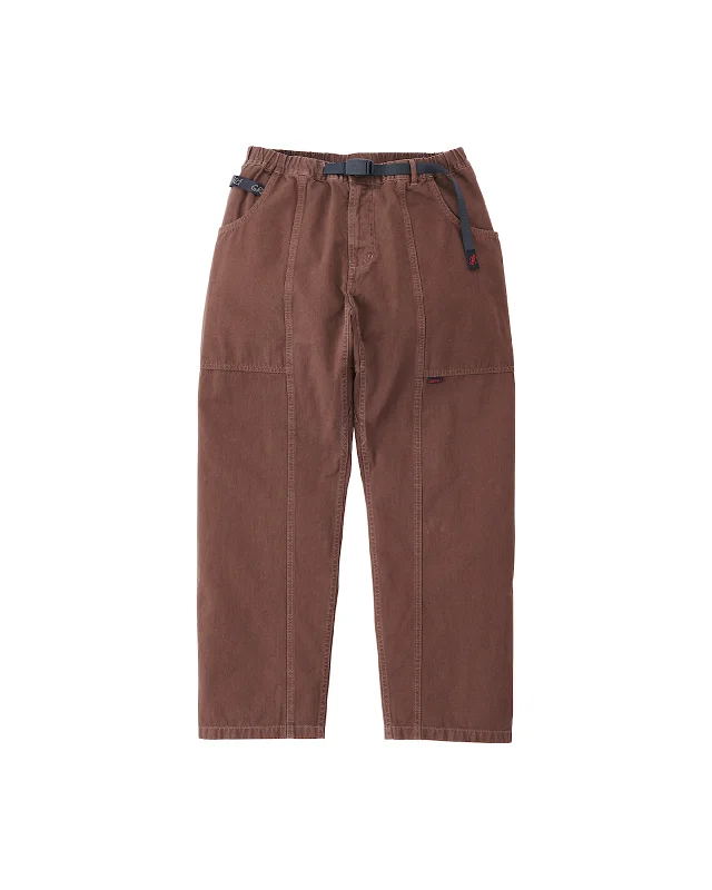 Gadget Pant - Tobacco Elegant Silk Pants