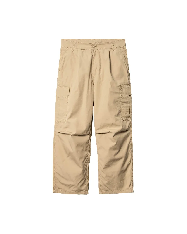 Cole Cargo Poplin Pant - Sable Soft Wool Pants