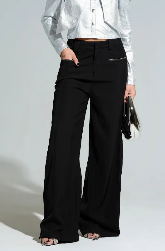 FREYA ZIPPER PANT Formal Dress Pants
