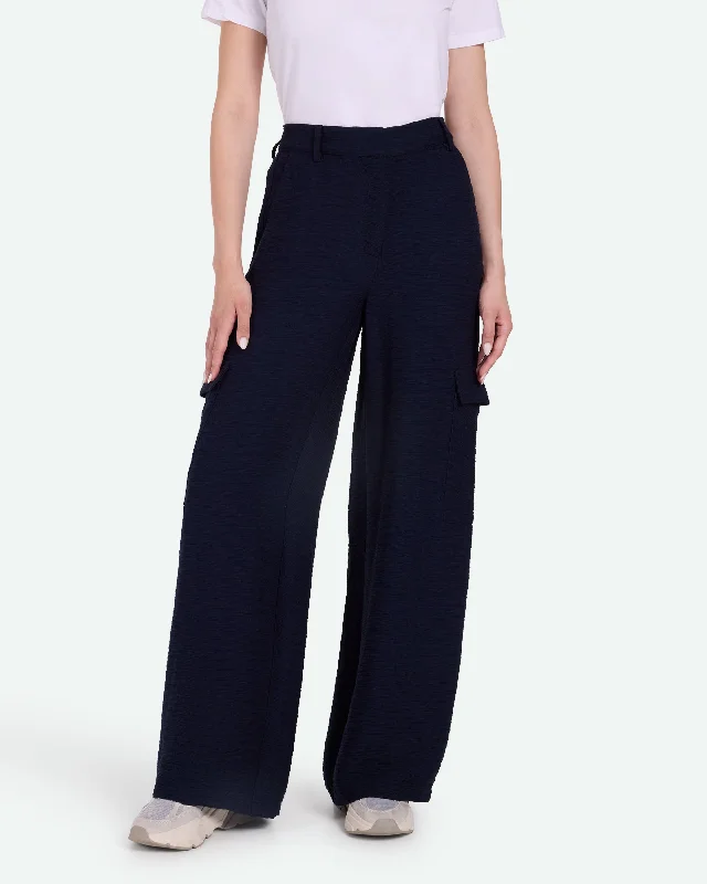 Charlottas 9831 Pants - Sky Captain High-Waist Yoga Pants