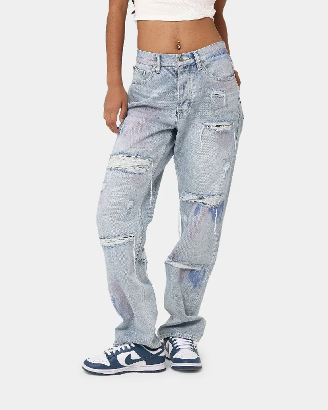 Ksubi Anti K Streets Kolor Pants Denim Slim Fit Casual Pants