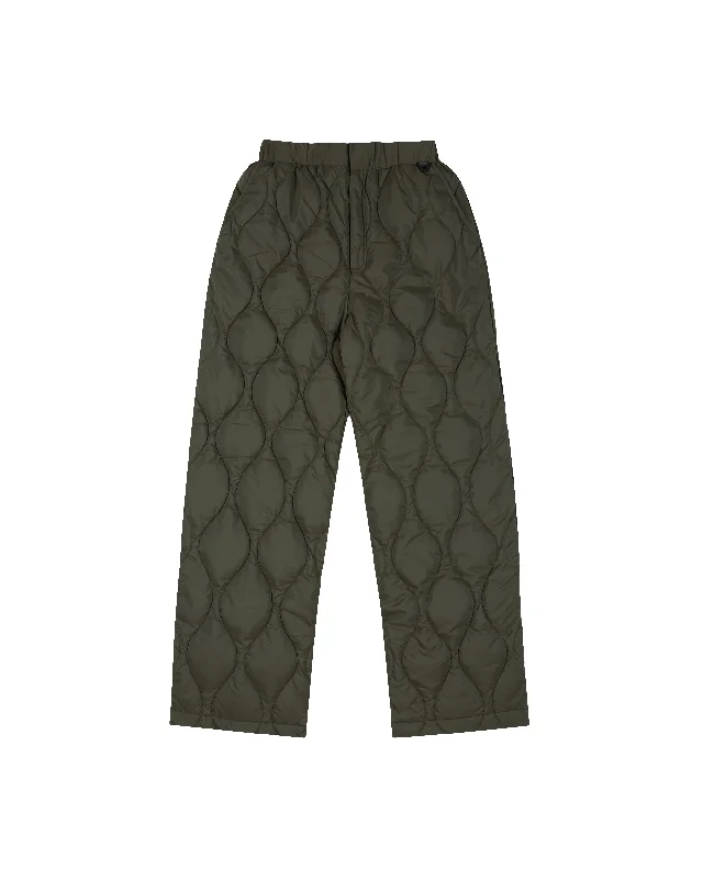 QUILTED PANT - RIFLE Lightweight Linen Pants