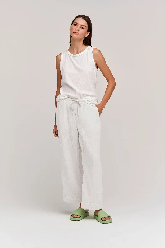 WHITE-COTGAUZE
