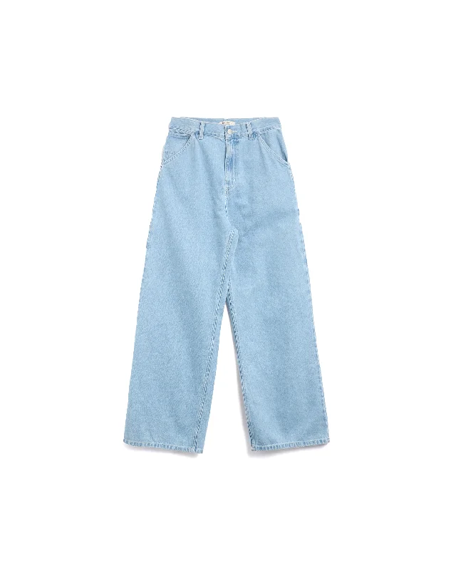 Women's Jens Pant - Blue Stone Bleach Relaxed Linen Pants