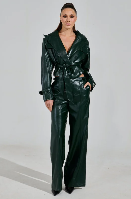 MONTE CARLO WIDE LEG PANT High-Waist Trousers