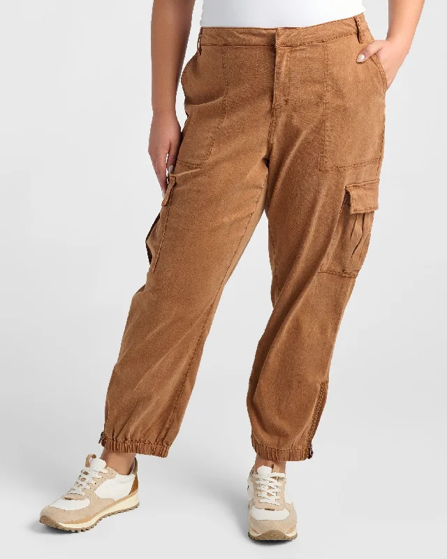 Plus Size Niki Cargo Pant Comfy Athletic Pants