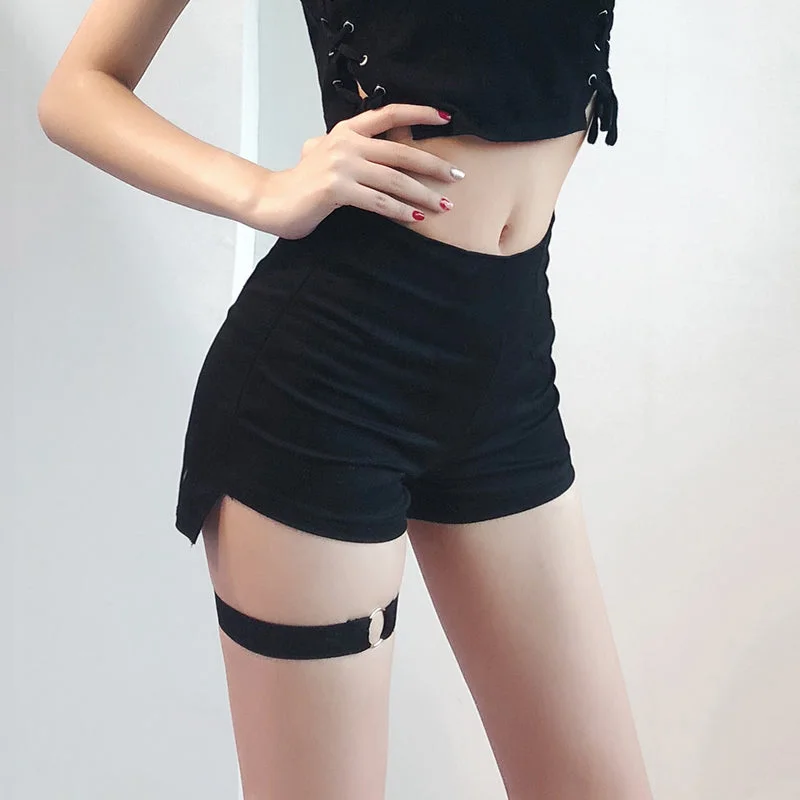 Black skinny pants YV41126 Cozy Jogger Leggings