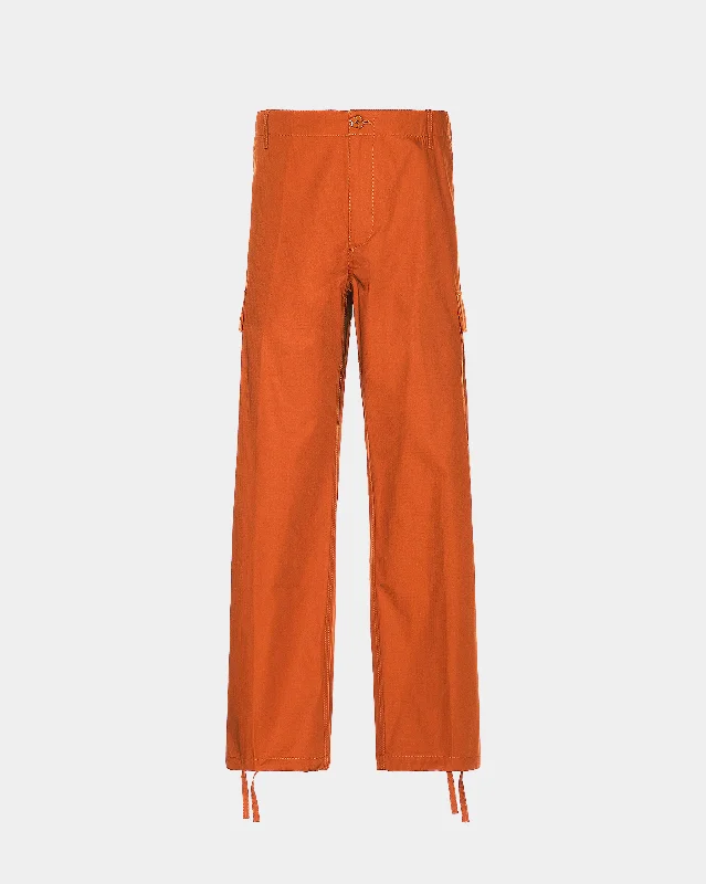 Kenzo cargo workwear pant Dark Camel Comfortable Wide-Leg Pants