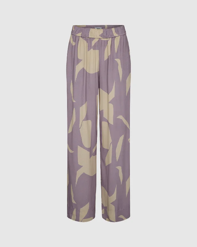 Satti 3422 Pants - Sea Fog Formal Stretch Pants