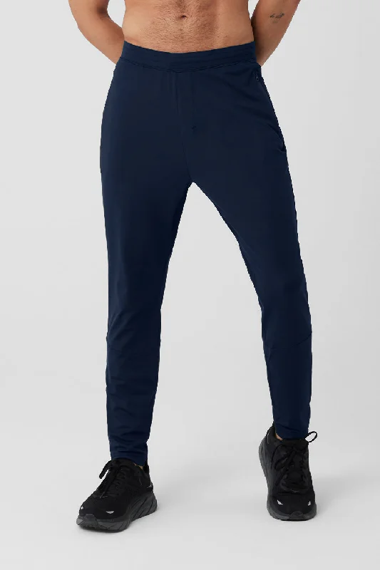 Conquer React Performance Pant - Navy Chic Wool Trousers