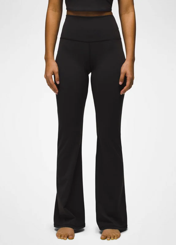 prAna Women's Luxara Flare Pant Chic Faux Leather Pants