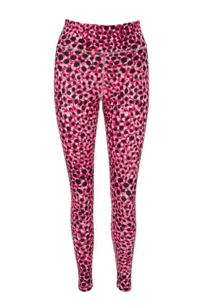 Glamour Puss Pink Animal Print Yoga Pants Classic Chino Pants