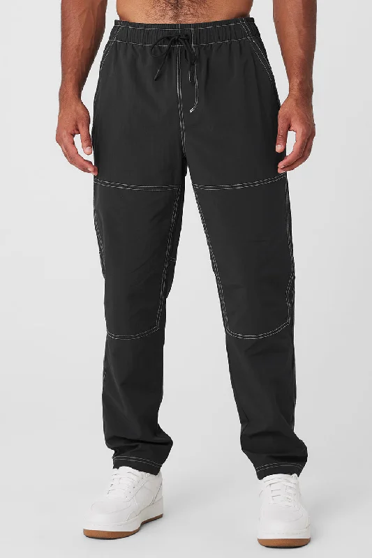 Flight Pant - Black Soft Cotton Pants