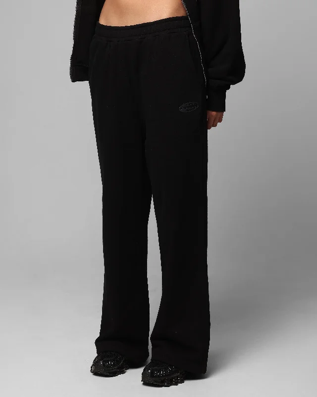 Loiter Celestial Sweat Pants Black Trendy Tapered Pants