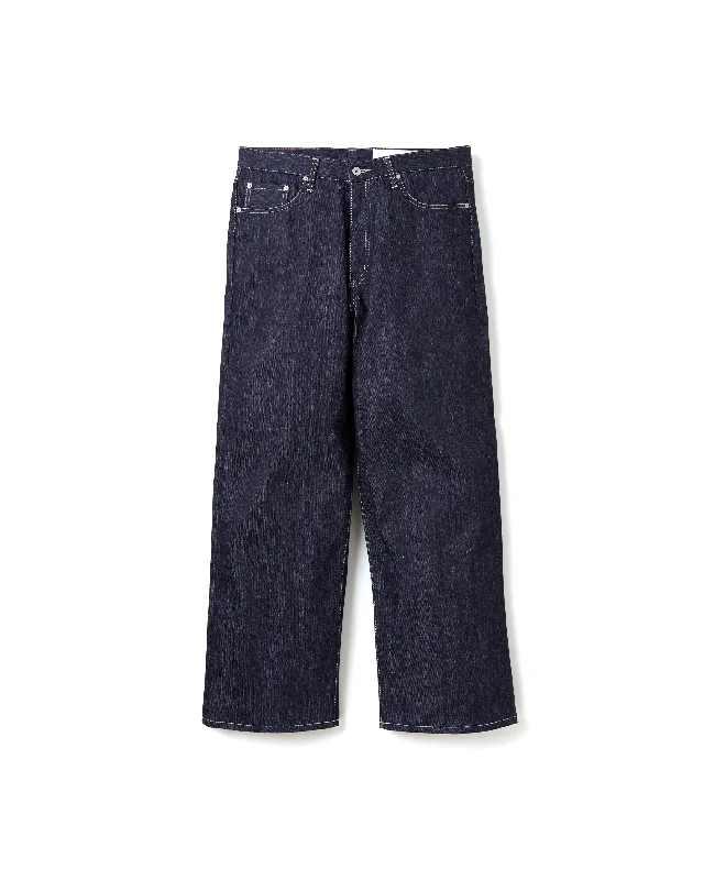 Rigid Denim DP Wide Pants - Indigo Classic Straight Pants