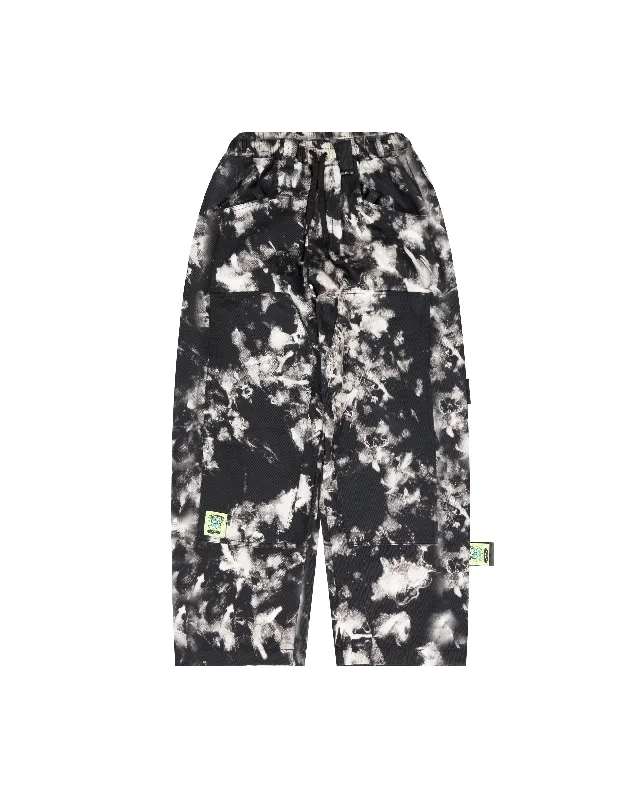 Stash Pants - Tye Dye / Black Soft Sweatpants Style