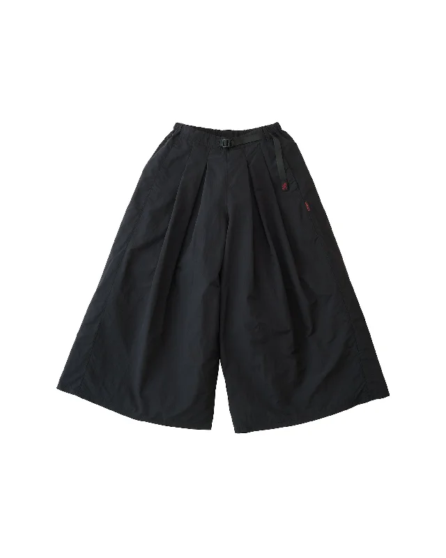 Nylon Flare Pant - Black High-Waist Jogger Pants