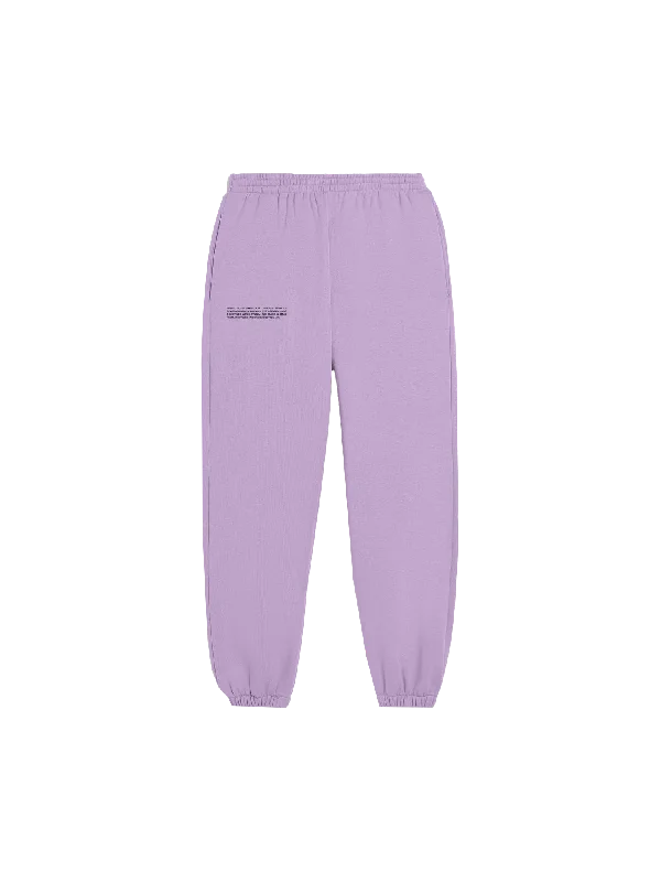 Womens 365 Heavyweight Track Pants—orchid purple Elegant High-Waist Pants