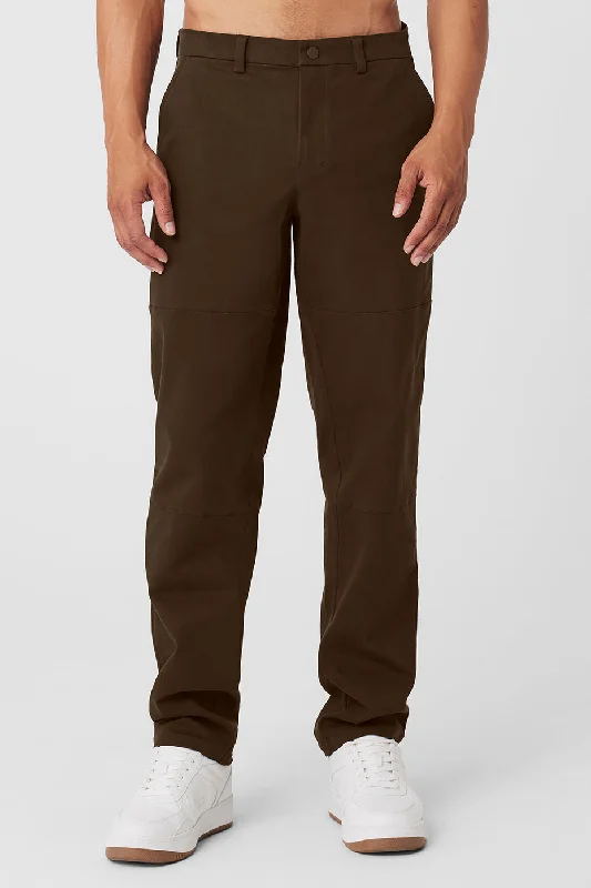 Edition Sueded Pant - Espresso Cozy Full-Length Pants