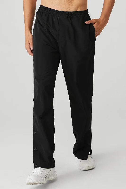 Legend Snap Pant - Black Comfortable Jogging Pants