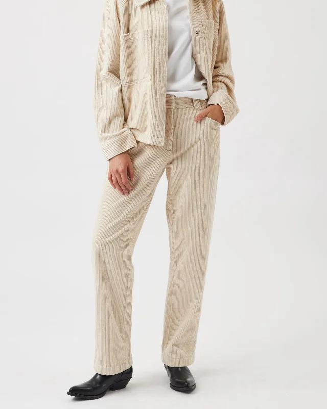 Elila 9133 Pants - Birch Trendy Wide-Leg Pants