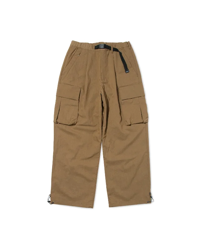 F/CE Technical Cargo Wide Pant - Coyote Casual Track Pants