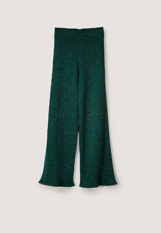 Naho Rib Pants Soft Stretch Trousers