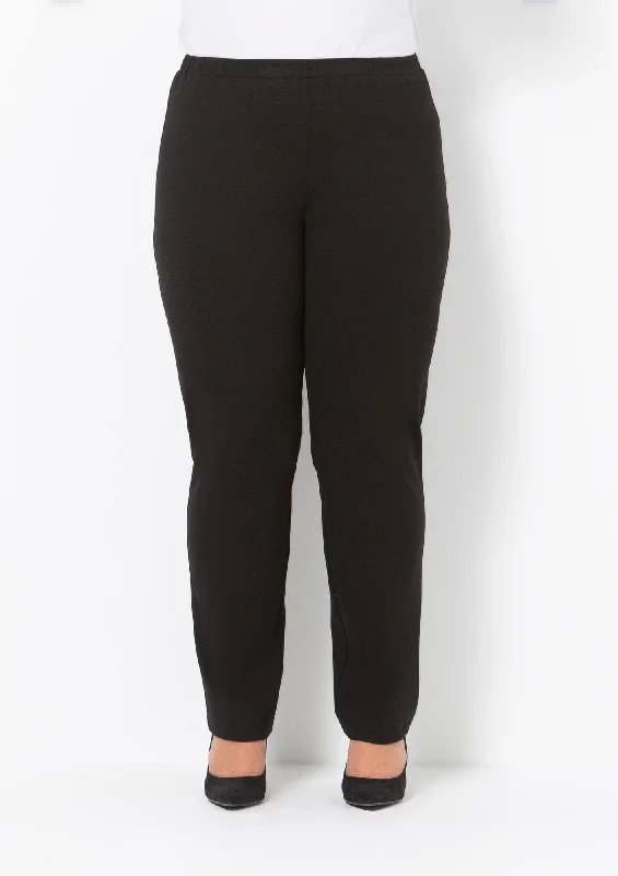 1055 Wider Leg Ponti Pant Comfy Athletic Pants