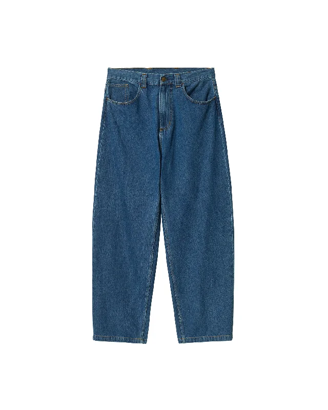 Brandon Pant - Blue Stone Washed Casual Skinny Fit Pants