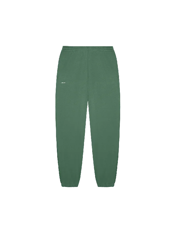 Womens 365 Midweight Track Pants—forest green Relaxed High-Waist Trousers