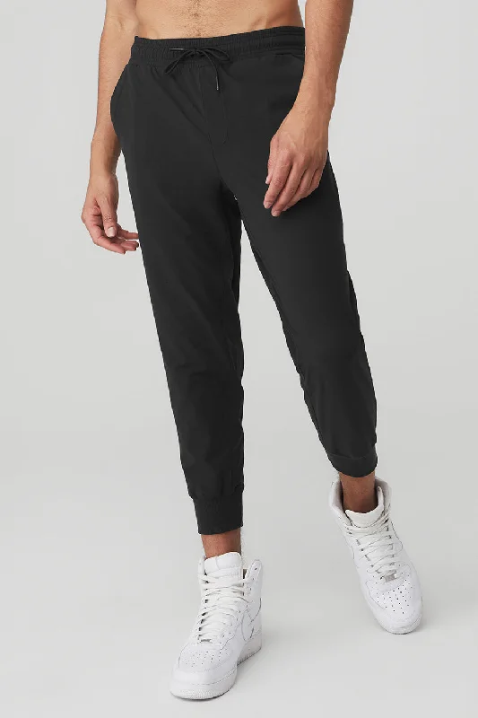 Co-Op 7/8 Pant - Black Soft Stretch Trousers
