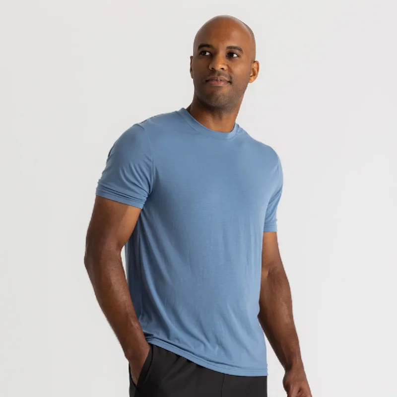 Elevate Lightweight Tee Silk Blend Satin Velvet